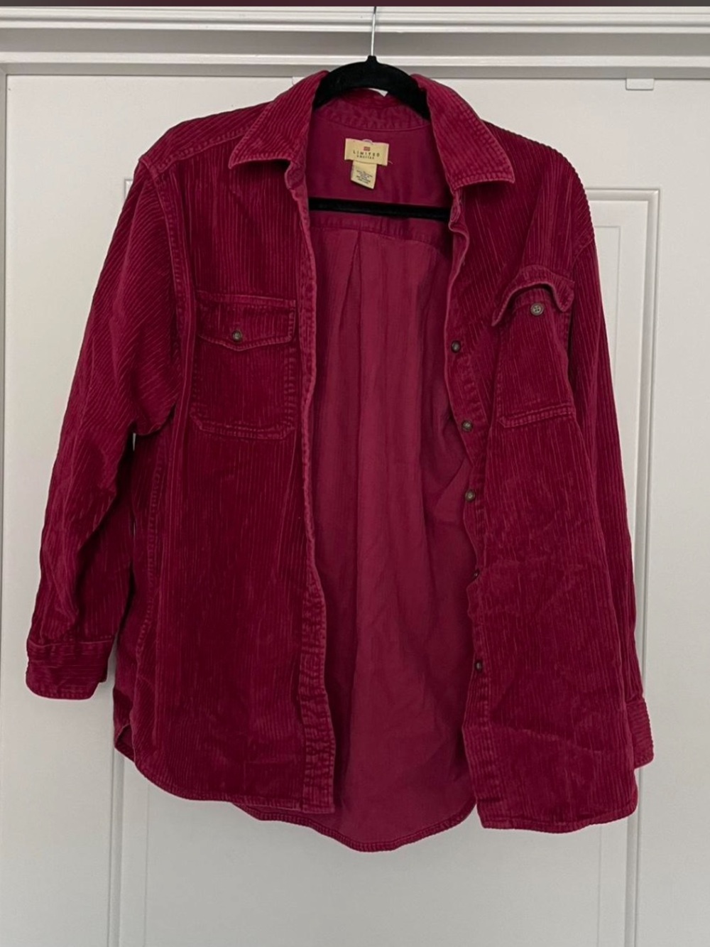 The Limited Corduroy Shirt Jacket